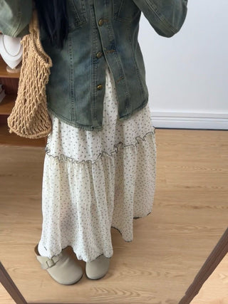 Sweet Floral Cake Dress
