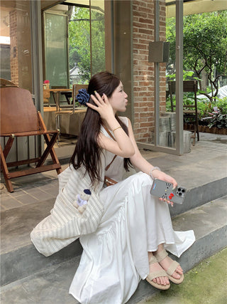 Loose Sleeveless A-Line Dress