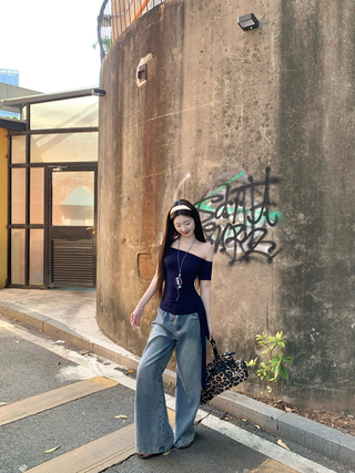 Ribbon Off-Shoulder Tube Top