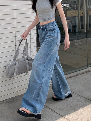 Blue Washed Jeans