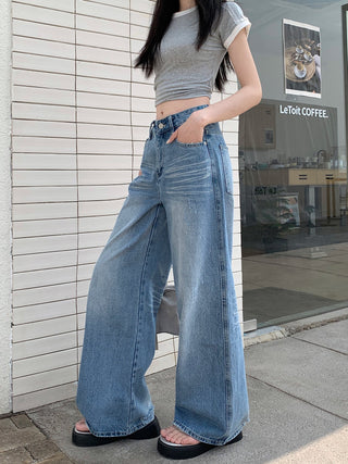 Blue Washed Jeans