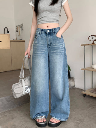 Blue Washed Jeans