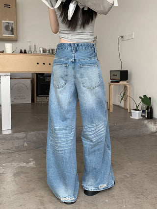 Blue Washed Jeans
