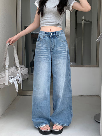 Blue Washed Jeans