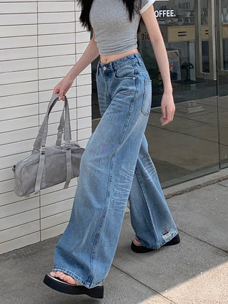 Blue Washed Jeans