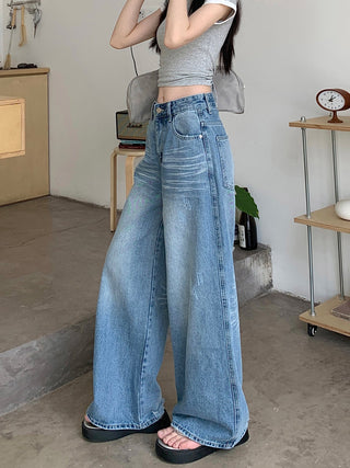 Blue Washed Jeans