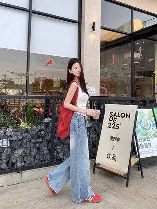 Washed-Out Blue Jeans