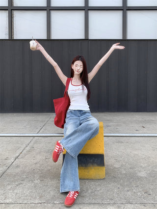 Washed-Out Blue Jeans