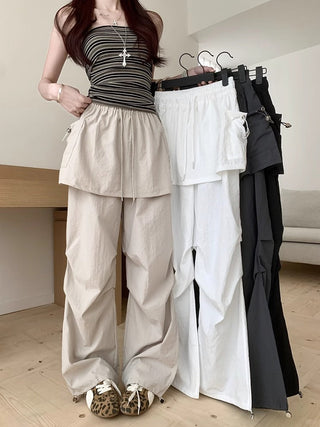 Fake Two-Piece Overalls