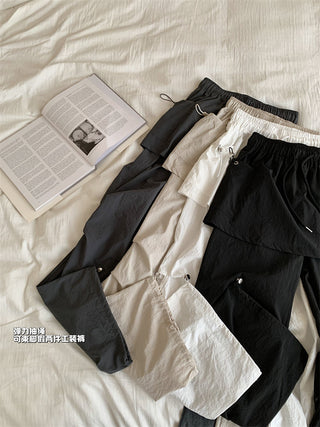 Fake Two-Piece Overalls