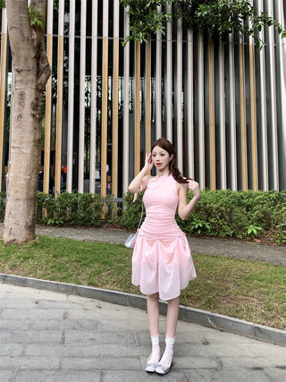 Bowknot Off-Shoulder Dress