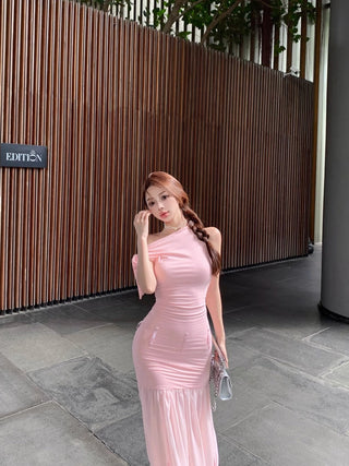 Bowknot Off-Shoulder Dress