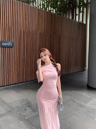 Bowknot Off-Shoulder Dress