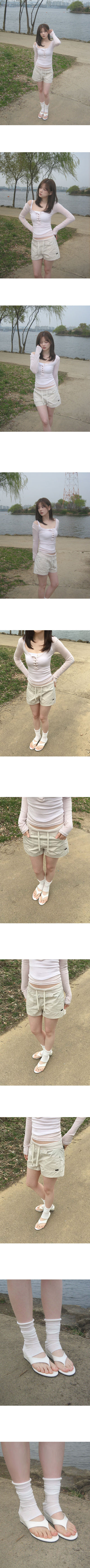 Cozy Thin Pleated Balletcore Leg Warmer Socks