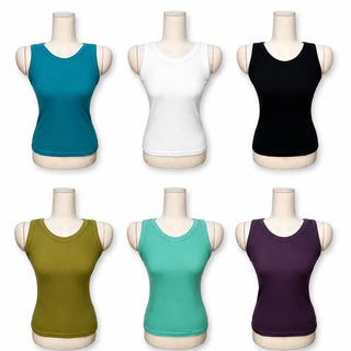 DL Basic Ribbed Mango Sleeveless Inner Layering Top