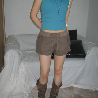 DL Basic Ribbed Mango Sleeveless Inner Layering Top