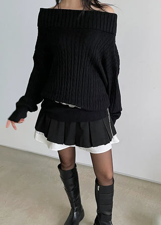 layered pleats mini sk (2c)