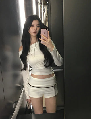 Golji fleece folding shorts