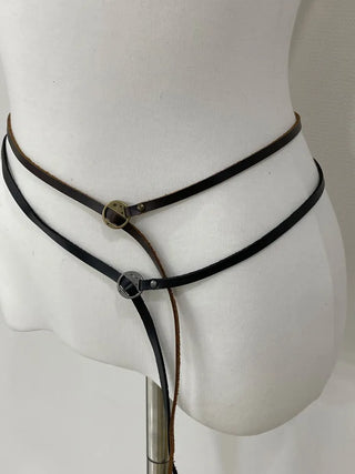 leather strap belt