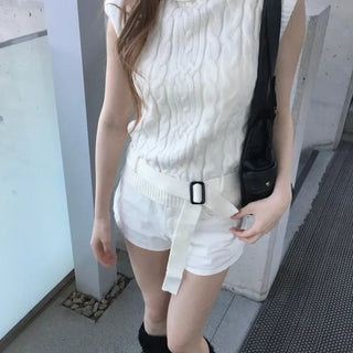 Belt Cable Polar Knit Nashi