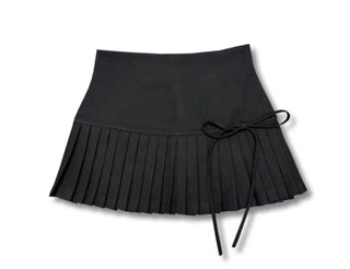 Have Ribbon Pleated Skirt