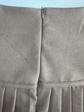 Have Ribbon Pleated Skirt