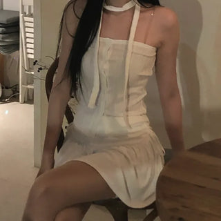 Button Top Scarf Set