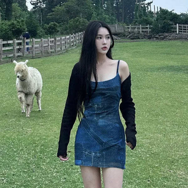 Wool knit bolero cardigan