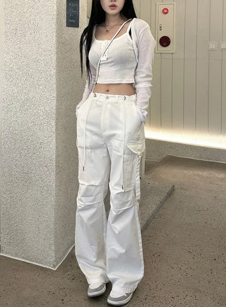 Wool knit bolero cardigan