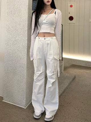 Wool knit bolero cardigan