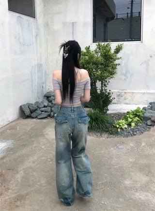 Pocket Point Denim Pants