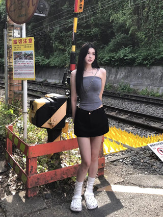 Shirring Knee-High Socks