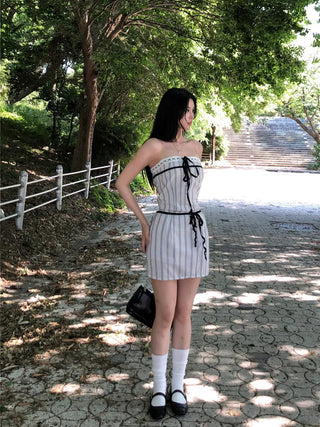 Shirring Knee-High Socks