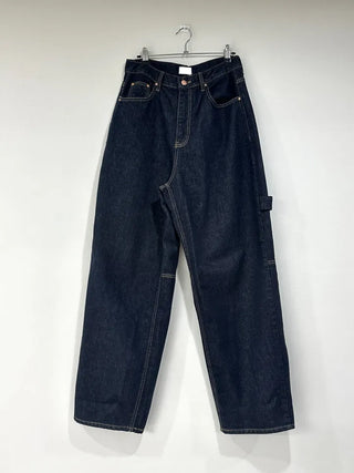 Patch Raw Denim Pants