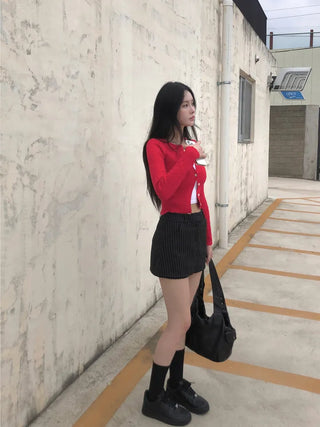 Bass leather shoulder bag