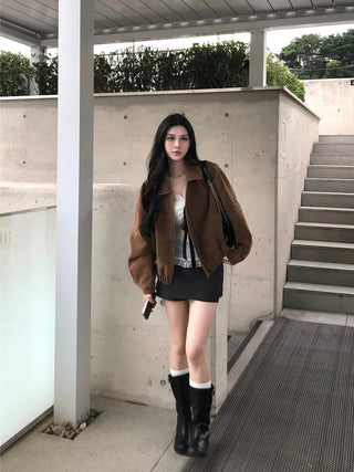 Ribbon lace off-the-shoulder tee