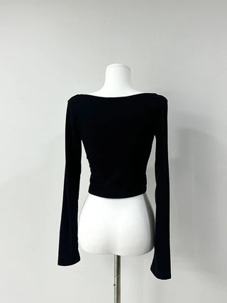 Fleece cropped unisex tee