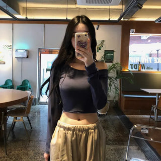 Fleece cropped unisex tee