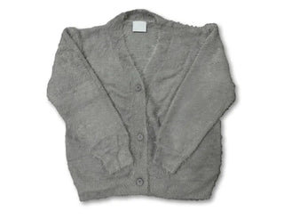 Oversized Angora Fur Cardigan