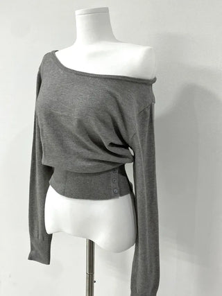 Saint Button Knit Tee