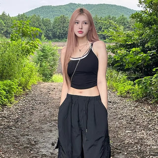 Two-tone shirring layered nasi