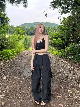 Two-tone shirring layered nasi