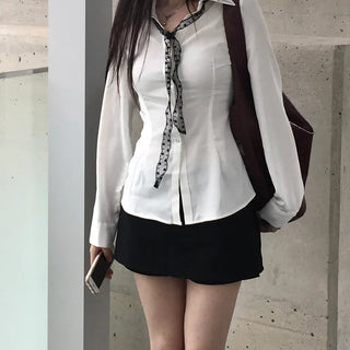 Flower see-through scarf