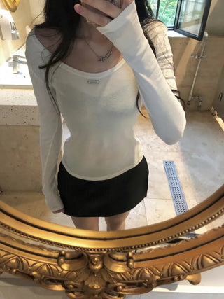 See-through T-shirt