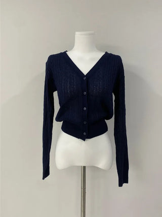 Cable Summer Cardigan