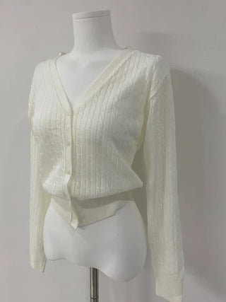 Cable Summer Cardigan