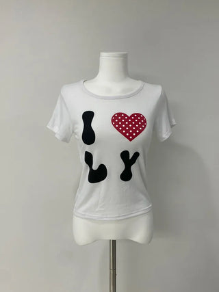 Dot Love Short Sleeve T-shirt