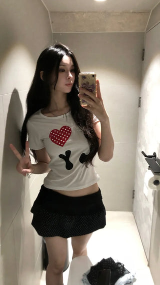 Dot Love Short Sleeve T-shirt