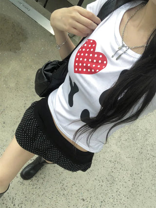 Dot Love Short Sleeve T-shirt