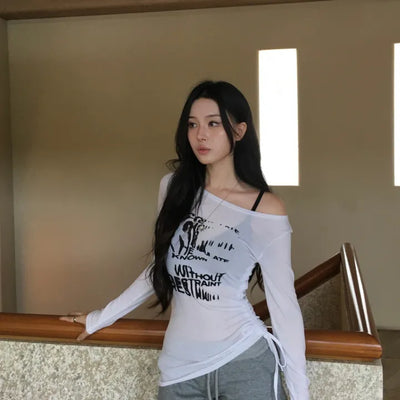 Lettering Strap Tee
